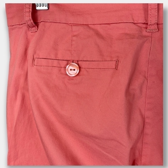 Kut from the Kloth Cropped Chino Pants Coral Size 4 - Picture 3 of 6